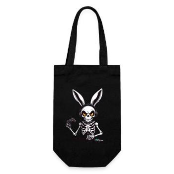 Lapin de Pâques Gamer & Gaming Streetwear Iconique - Sac à bouteille - noir - Devant
