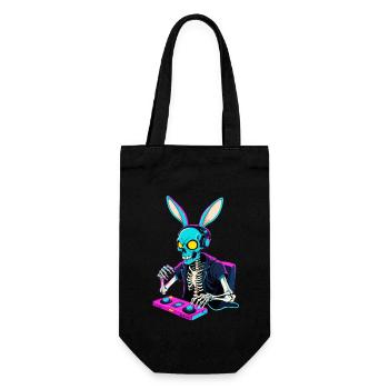 Lapin de Pâques Gamer & Gaming Streetwear Iconique - Sac à bouteille - noir - Devant
