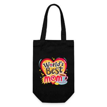 Best Mom Forever - Cadeau de fête des mères - Sac à bouteille - noir - Devant