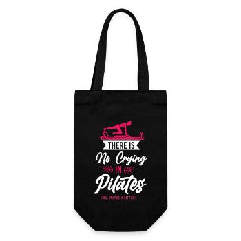 Pilates Instructor Teacher There - Gift Bag for Bottles - black - Front