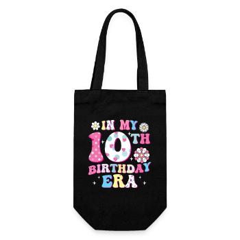 Bienvenue à l’âge du 10e anniversaire - Sac à bouteille - noir - Devant
