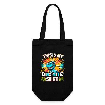 Fossil Hunter, Fossil Hunter, Paleontologist - Gift Bag for Bottles - black - Front