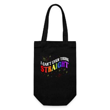 LGBTQ Rights Pride Month Queer Culture Love - Gift Bag for Bottles - black - Front
