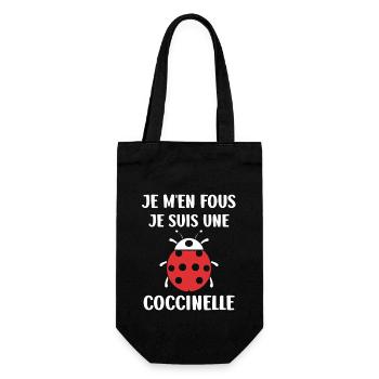 amour Coccinelle - Sac à bouteille - noir - Devant