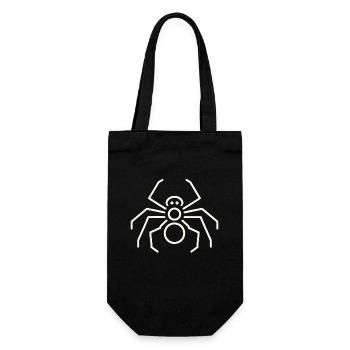 Pétroglyphe Art rupestre ancien Rock dessin indien - Sac à bouteille - noir - Devant