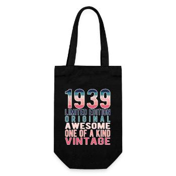 Edition limitée depuis 1939 Anniversaire Millésime 1939 - Sac à bouteille - noir - Devant