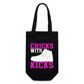 Sneakerhead Sneaker Collector - Gift Bag for Bottles - black - Front