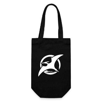 Fossil Hunter, Fossil Hunter, Paleontologist - Gift Bag for Bottles - black - Front