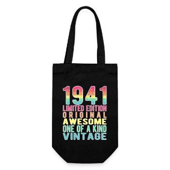 Edition limitée depuis 1941 Anniversaire Millésime 1941 - Sac à bouteille - noir - Devant