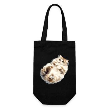 Ragamuffin Chaton Ragamuffin Chat - Sac à bouteille - noir - Devant