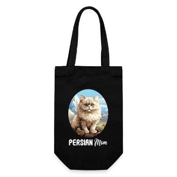 Persian Cat Perserkatze - Gift Bag for Bottles - black - Front