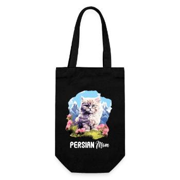 Persian Cat Perserkatze - Gift Bag for Bottles - black - Front