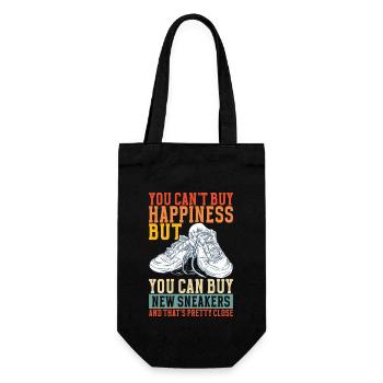 Sneakerhead Sneaker Collector - Gift Bag for Bottles - black - Front