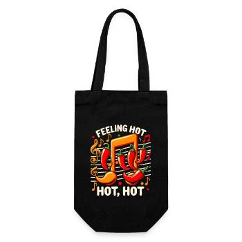 Amateurs de cuisine épicée, Chili Peppers Chef - Sac à bouteille - noir - Devant
