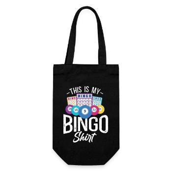 Joueur de bingo C’est mon bingo - Sac à bouteille - noir - Devant