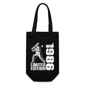 Limited Edition 1986 Limited Edition Cricket - Geschenkbeutel für Flaschen - Schwarz - Vorne