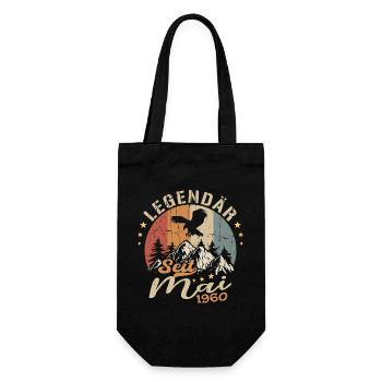 Mai 1960 Né en mai 1960 Jubilé - Sac à bouteille - noir - Devant