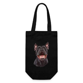 Cane Corso Italiano Dogue Allemand | Caricature - Sac à bouteille - noir - Devant