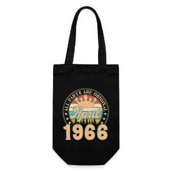 Avril 1966. Cadeau d’anniversaire avril 1966 April - Sac à bouteille - noir - Devant
