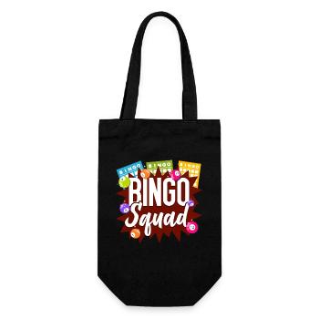 Bingo Player Bingo Squad - Geschenkbeutel für Flaschen - Schwarz - Vorne