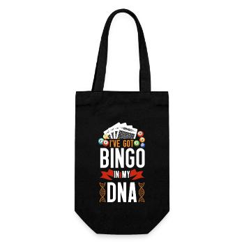 Bingo Player I've Got Bingo In My - Geschenkbeutel für Flaschen - Schwarz - Vorne