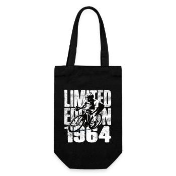 Limited Edition 1964 Limited Edition Birthday - Gift Bag for Bottles - black - Front