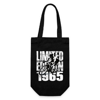 Limited Edition 1965 Limited Edition Birthday - Gift Bag for Bottles - black - Front