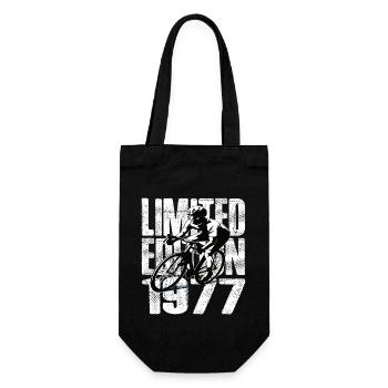 Limited Edition 1977 Limited Edition Birthday - Gift Bag for Bottles - black - Front