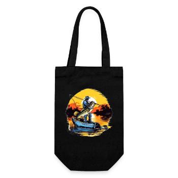 Poisson bar - Sac à bouteille - noir - Devant
