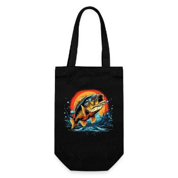 Poisson bar - Sac à bouteille - noir - Devant