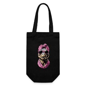 Drôle Dinosaure Maman Cool Dino Femme Style - Sac à bouteille - noir - Devant