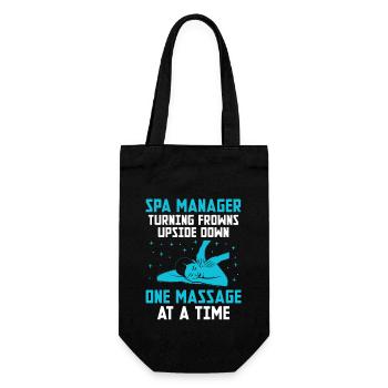 Gestionnaire de SPA Emploi Bien-être Drôle Gestion de SPA Sayi - Sac à bouteille - noir - Devant