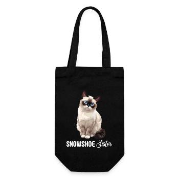 Chaton raquette Chat raquette - Sac à bouteille - noir - Devant
