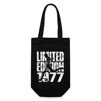 Limited Edition 1977 Limited Edition Football - Gift Bag for Bottles - black - Front