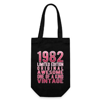 Edition limitée depuis 1982 Anniversaire Millésime 1982 - Sac à bouteille - noir - Devant