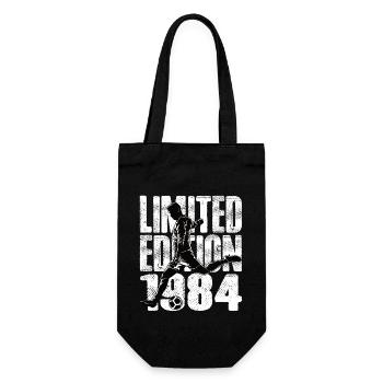 Limited Edition 1984 Limited Edition Football - Gift Bag for Bottles - black - Front