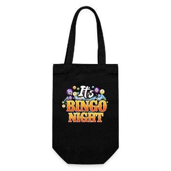 Bingo Player It's Bingo Night - Gift Bag for Bottles - black - Front