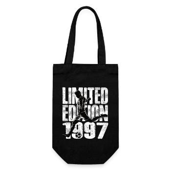 Limited Edition 1997 Limited Edition Fußball - Geschenkbeutel für Flaschen - Schwarz - Vorne