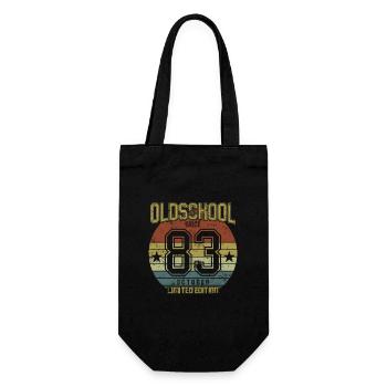 Octobre 1983 - Anniversaire en octobre Oldschool - Sac à bouteille - noir - Devant
