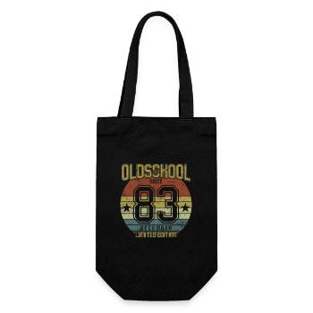 Décembre 1983 - Anniversaire en décembre Oldschool - Sac à bouteille - noir - Devant