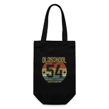 Juillet 1954 - Anniversaire en juillet Oldschool - Sac à bouteille - noir - Devant