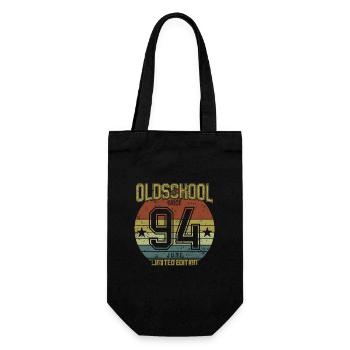 June 1994 - Geburtstag im Juni Oldschool - Geschenkbeutel für Flaschen - Schwarz - Vorne