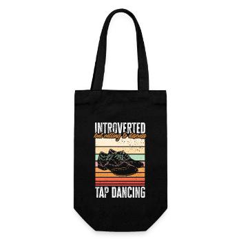 Tap Dance Teacher Tap Dancer Tap Dance - Gift Bag for Bottles - black - Front
