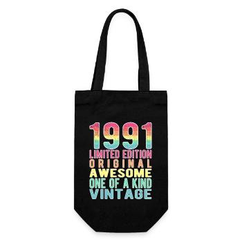 Edition limitée depuis 1991 Anniversaire Millésime 1991 - Sac à bouteille - noir - Devant
