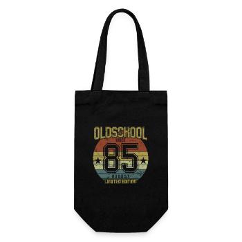 Août 1985 - Anniversaire en août Oldschool - Sac à bouteille - noir - Devant