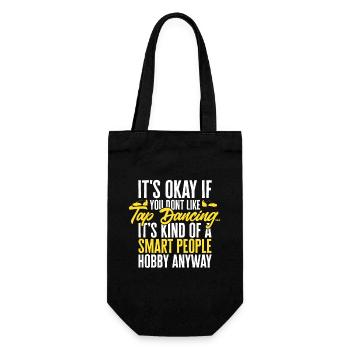 Tap Dance Teacher Tap Dancer Tap Dance - Gift Bag for Bottles - black - Front