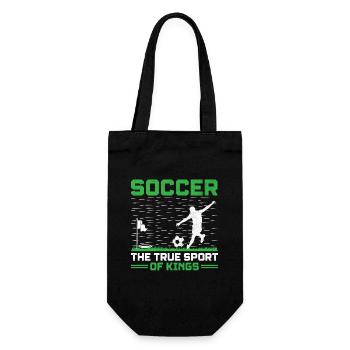 Footgolf Player Foot Golf Playing Footgolfers Foot - Gift Bag for Bottles - black - Front