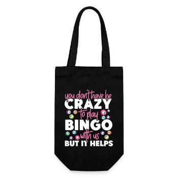 Bingo Player You Don’T Have Be - Geschenkbeutel für Flaschen - Schwarz - Vorne