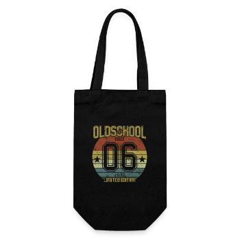 June 2006 - Birthday in June Oldschool - Gift Bag for Bottles - black - Front