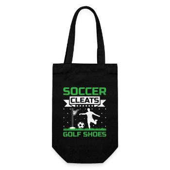 Footgolf Player Foot Golf Playing Footgolfers Foot - Gift Bag for Bottles - black - Front